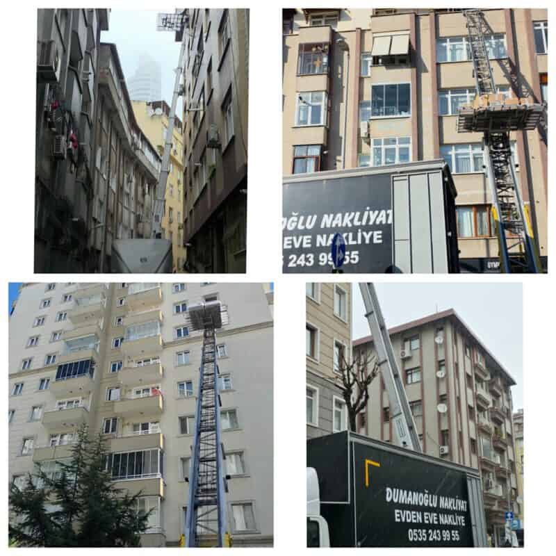 mobil asansörlü evden eve nakliye